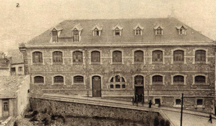 La casa Galera en Solokoetxe...en la calle Sorkunde....