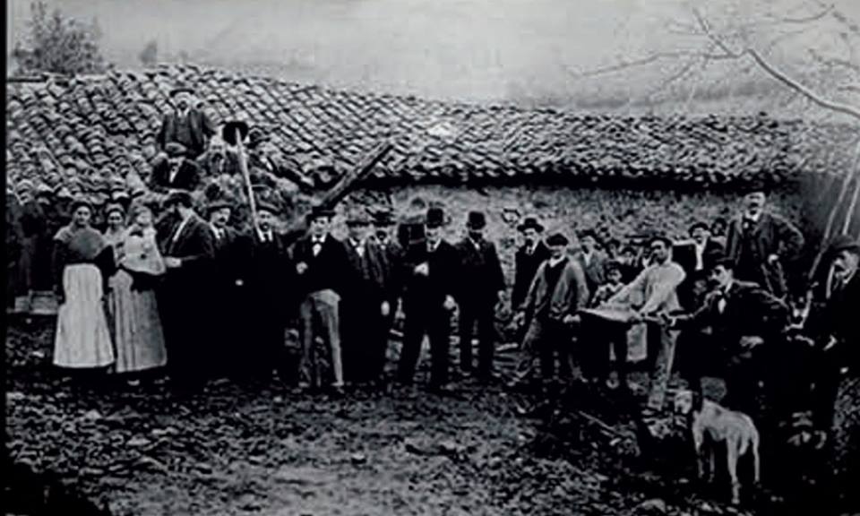 1897. Txakoli Garaizar. Begoña. Imagen bilbao izan.