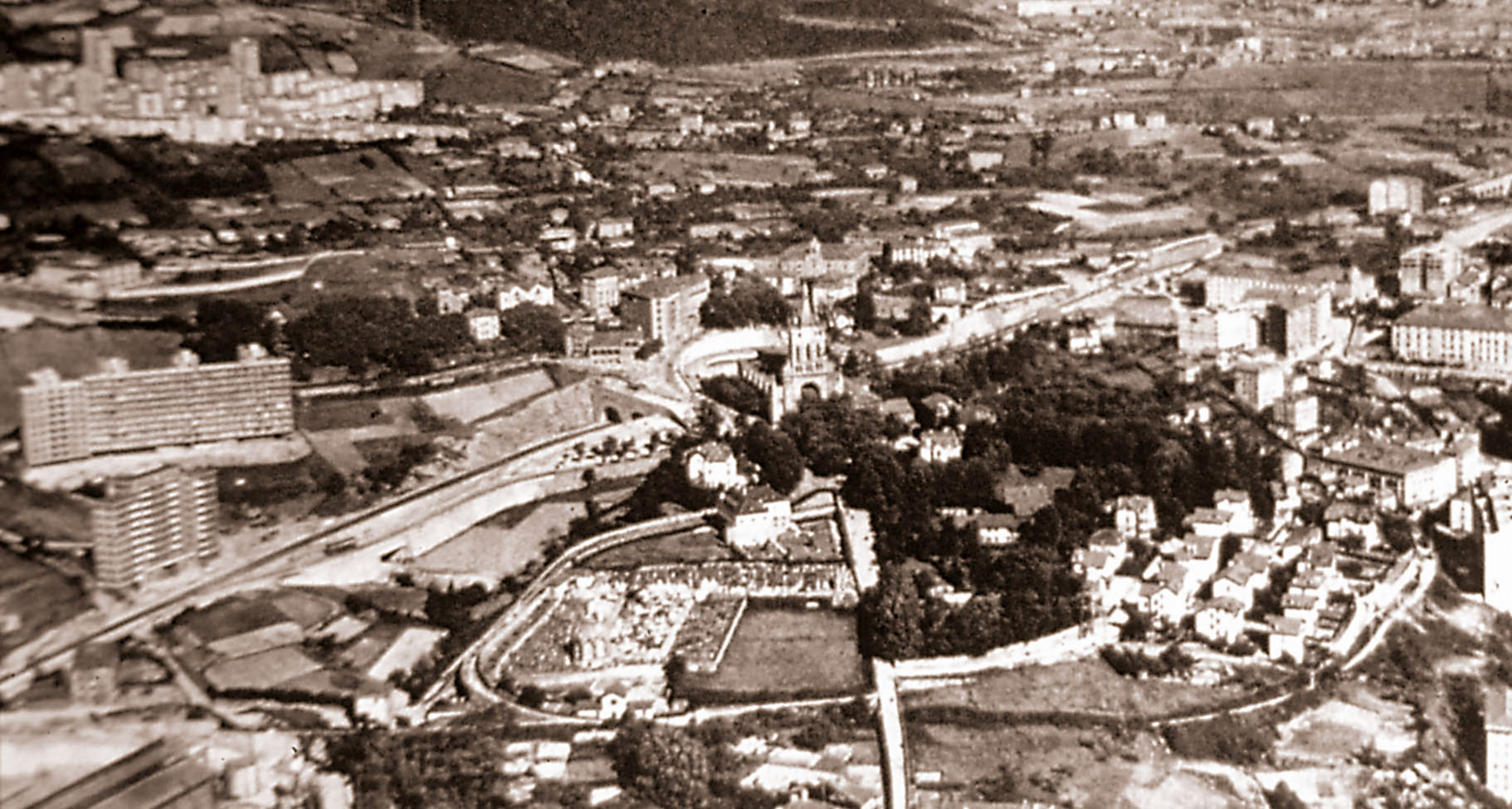 VISTA GENERAL DE BEGOÑA Y TXURDINAGA 1961