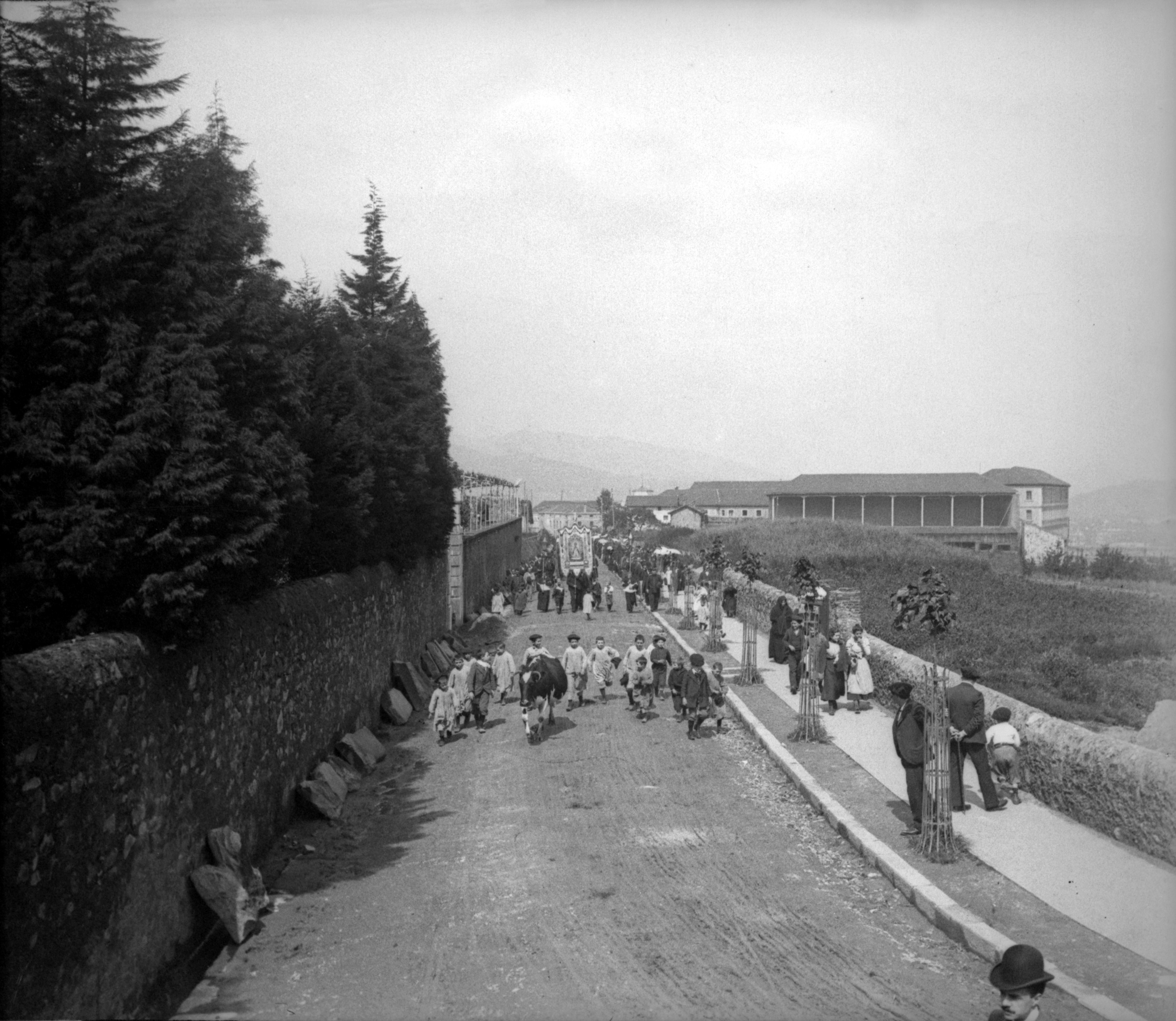 ZABALBIDE FRONTON HACIA 1900