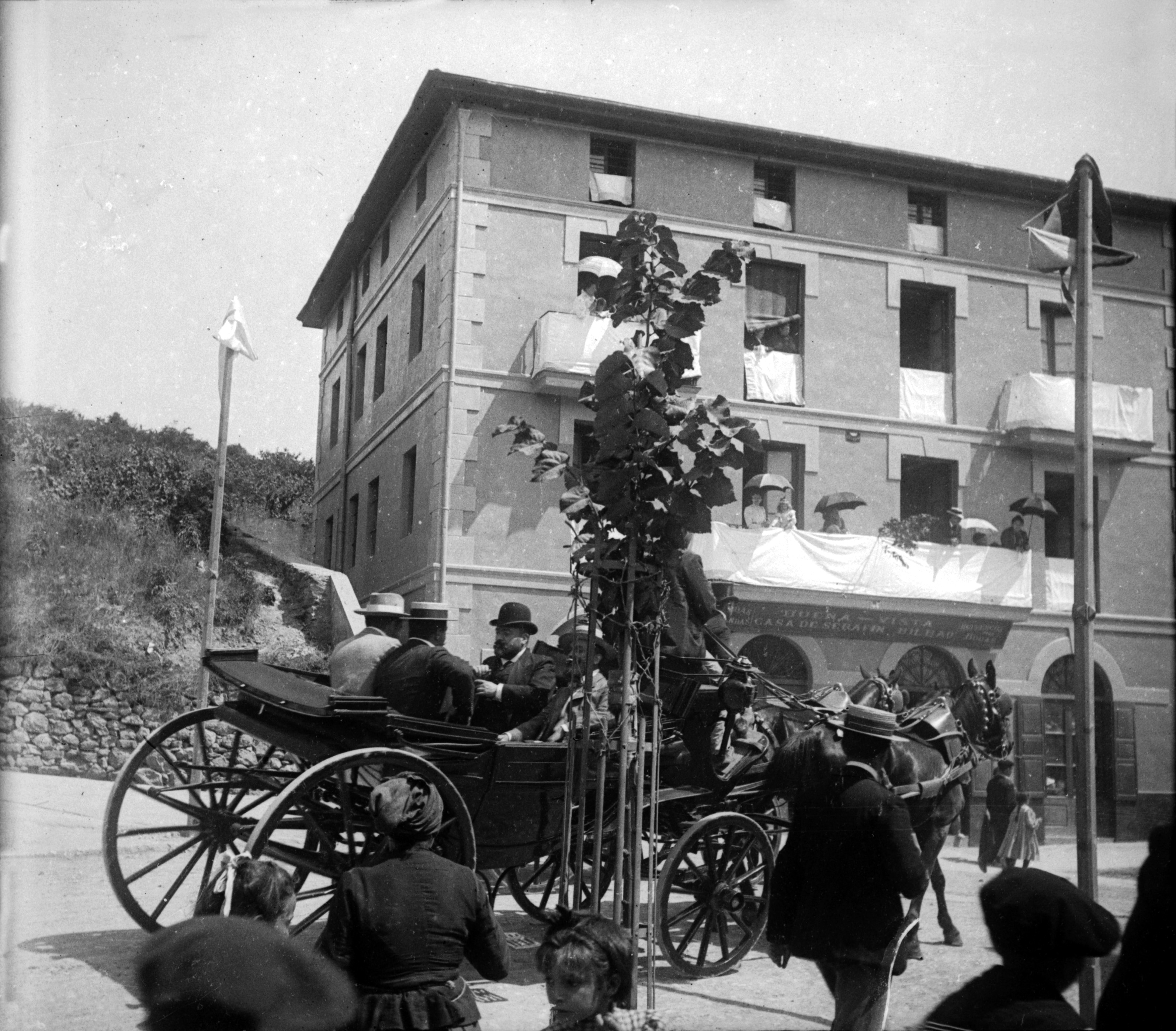 ZABALBIDE RESTURANTE BUENA VISTA HACIA 1900