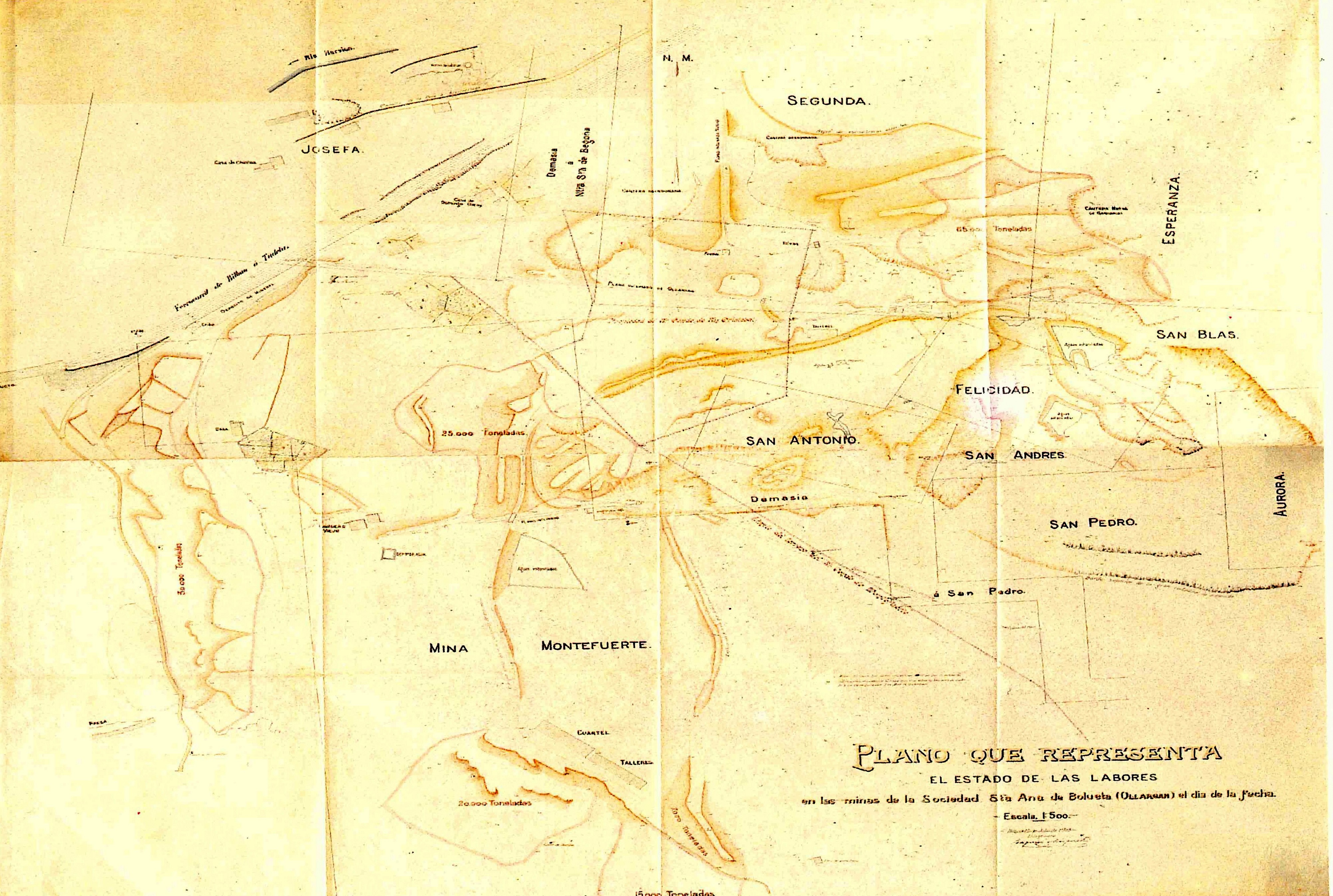 Escombreras de las minas