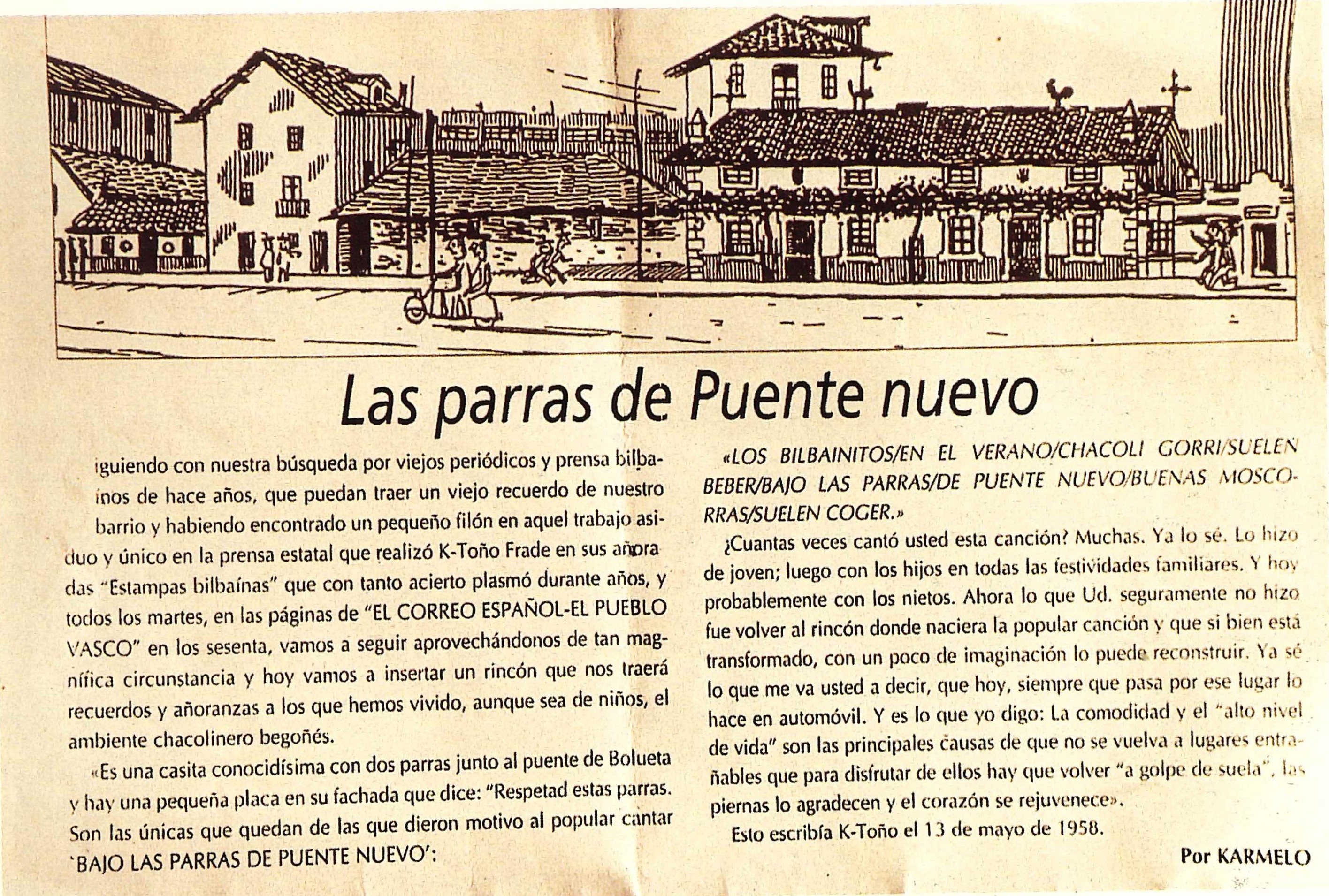 Las Parras de Puente Nuevo por Karmelo