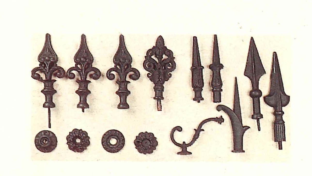 Piezas elaboradas por Santa Ana