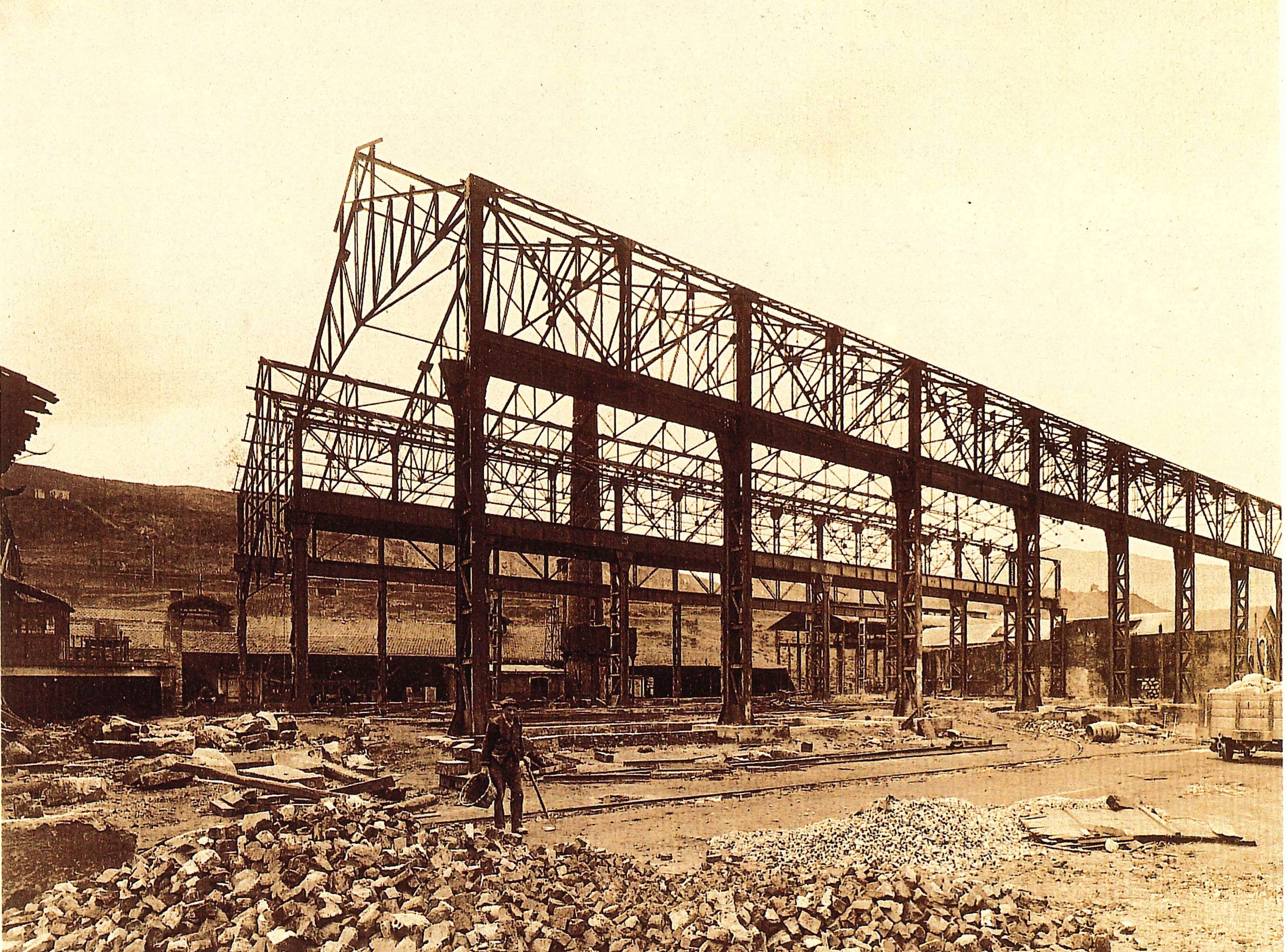 Primeras dos naves de fundición 1929