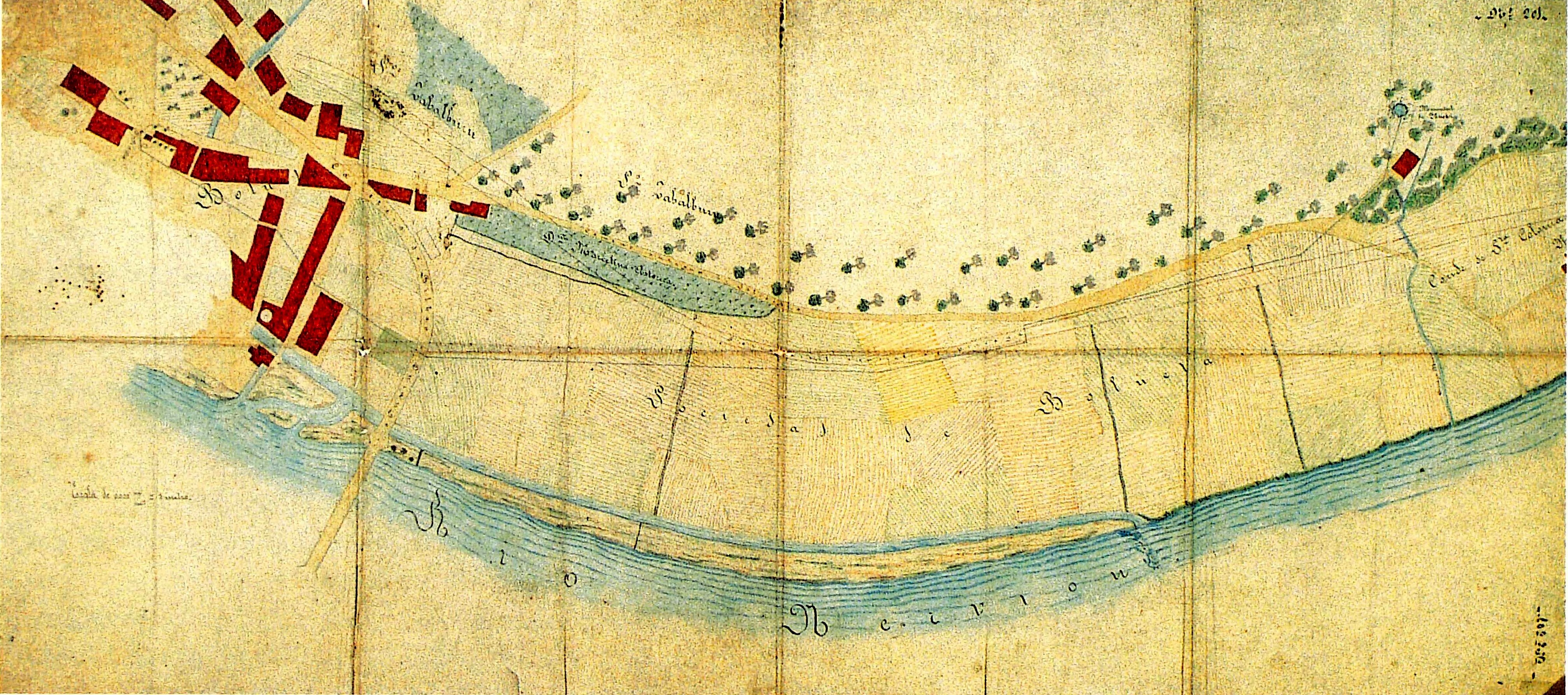 Terreno adquirido en 1841