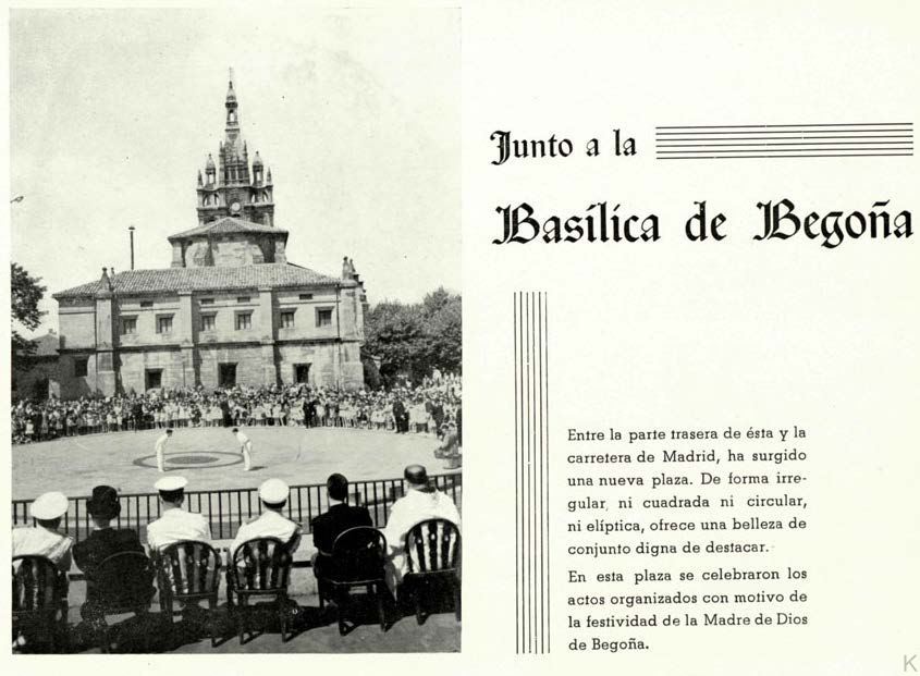 1962. Nueva plaza en Begoña Boletín estadístico de la villa
