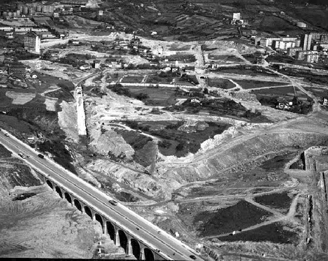 Txurdínaga y lo que ahora es el Parque 1967