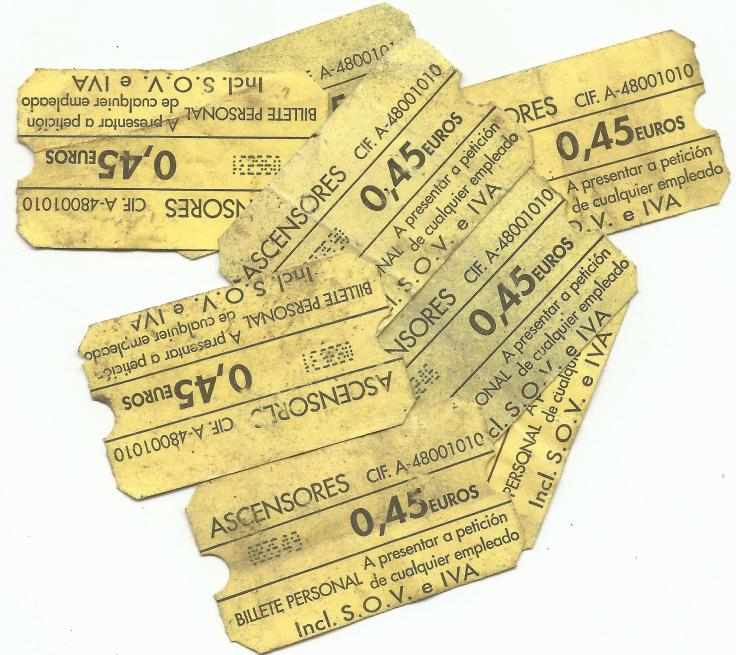 Billetes individuales -rescatados