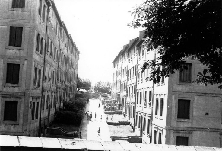 VÃ­a Barrio de la Cruz de Bilbao. DÃ©cada 1950