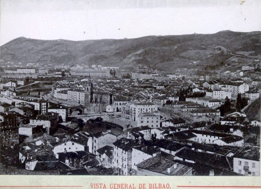 Entre 1872 y 1882 ya que se encuentran los dos puentes de San Antón Bilbao como has cambiado