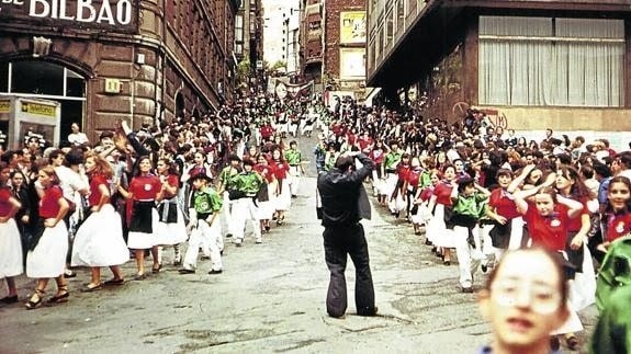 Primeras aste nagusia. Foto el Correo