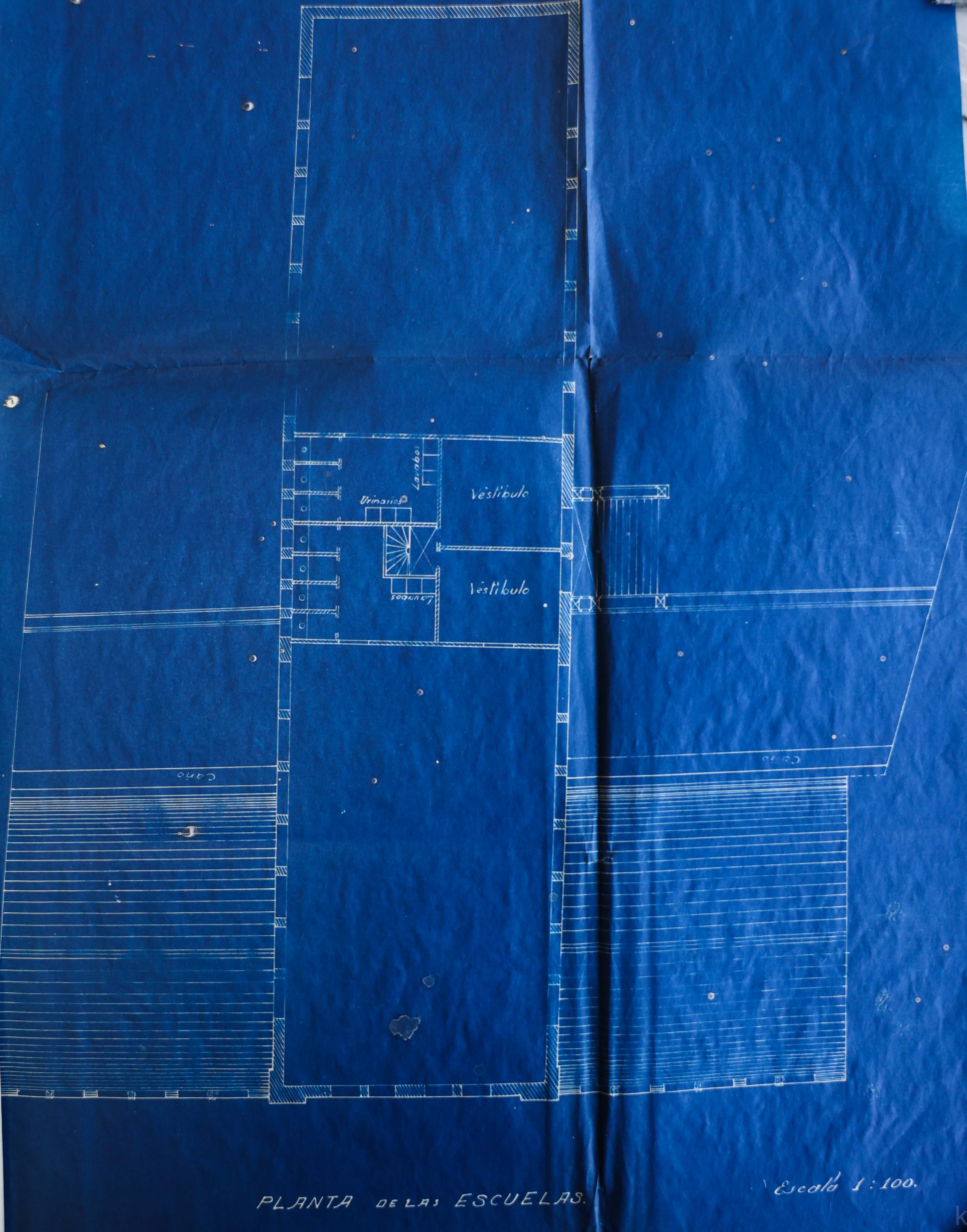 1 Planos de las Escuelas de Bolueta 1901-5