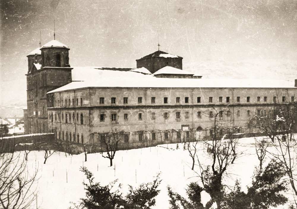 El Karmelo con los terrenos nevados