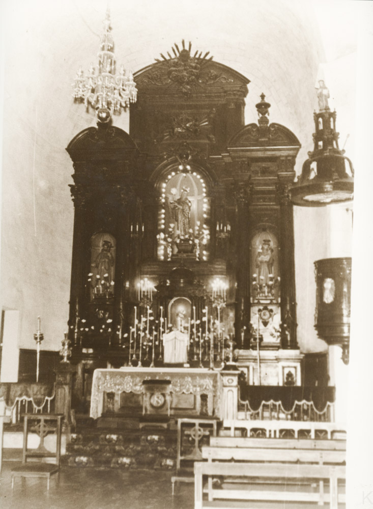 Retablo del convento de Santa Mónica