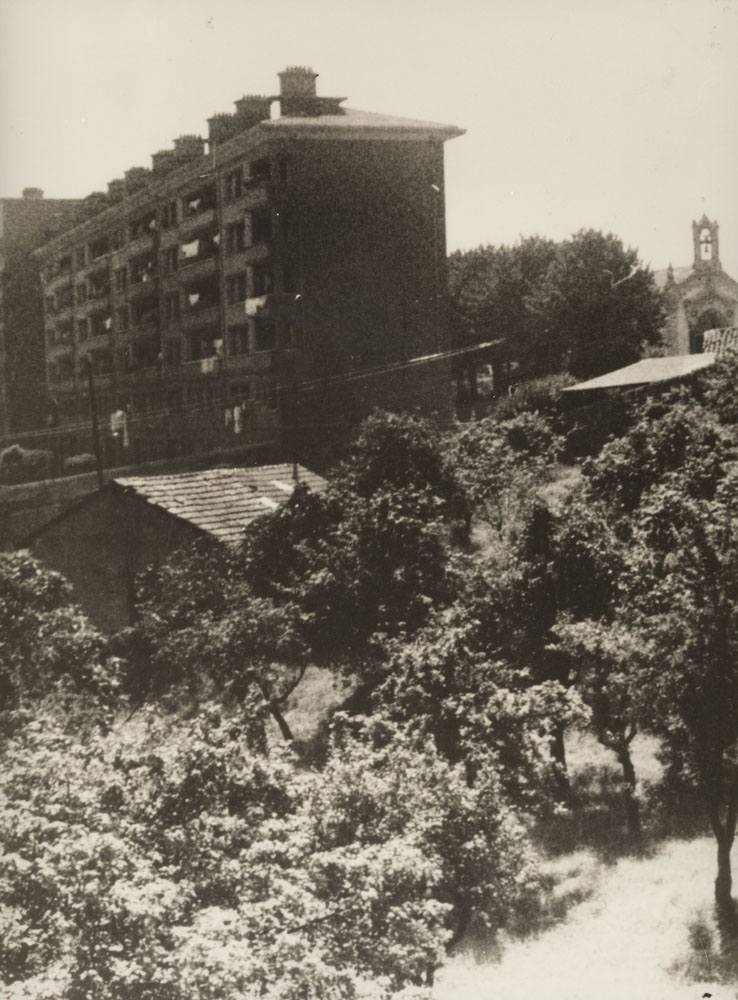 Camino de Beguiris por la parte zaguera de las primeras casas da