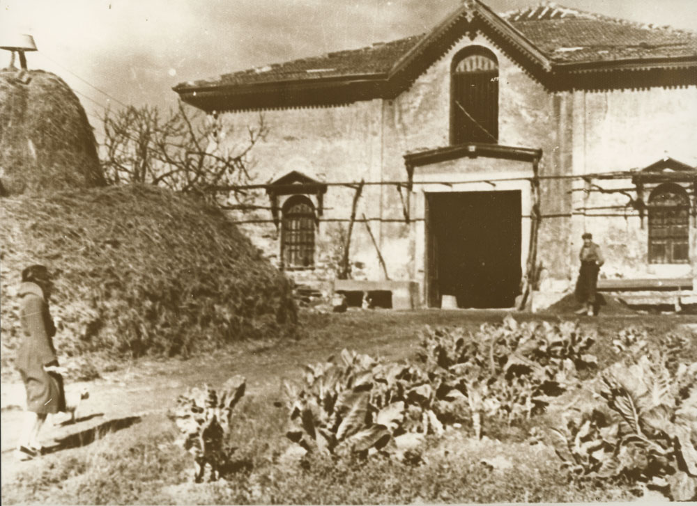 Caserío propiedad de D. Luis Briñas regentado por la familia R