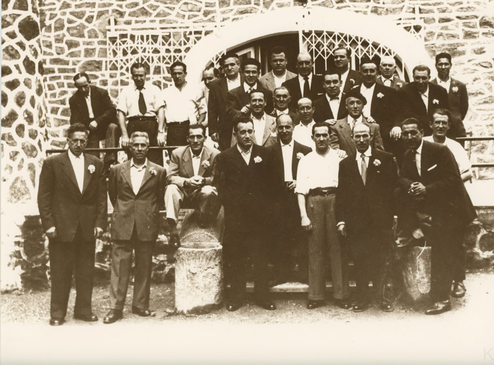 Tertulia del Club Verdel en el chacolí de Archanda.