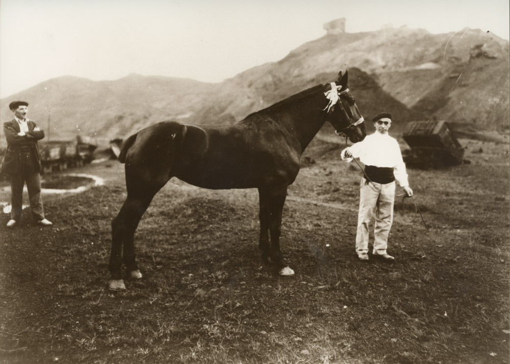 Valentín, caballista de la Mina del Morro