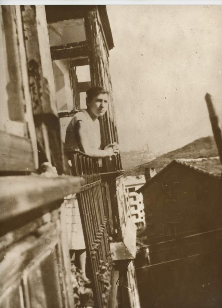 Ana Mari Jauregui en su domicilio de la casa los miradores.