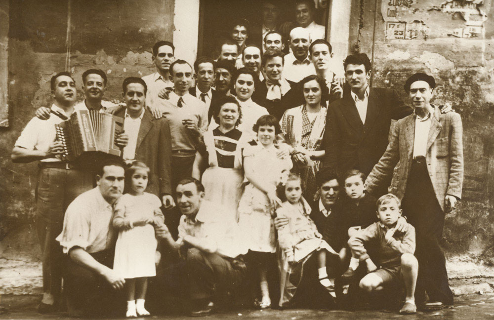 Grupo de amigos en la despedida de soltero de Ramiro Peraita cel