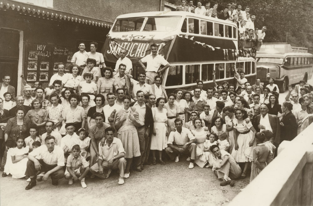 Excursión del Santuchu F.C. por la Costa Vasca