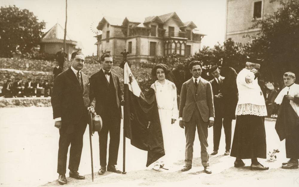 Inauguración del campo Landa Orlegui. 29 de abril de 1924