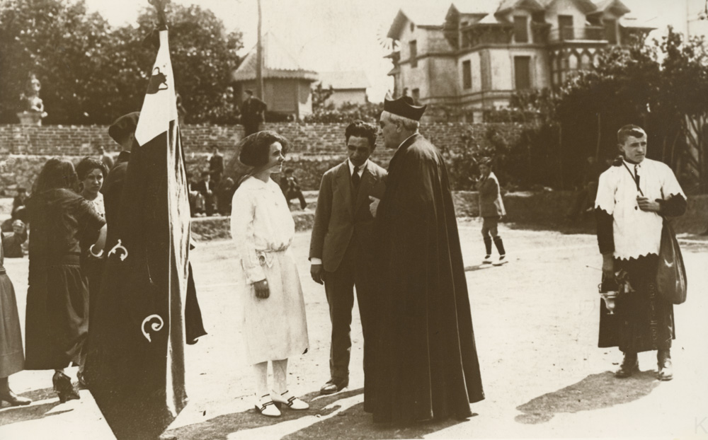 Inauguración del campo Landa Orlegui.